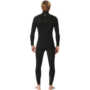 2024 Rip Curl Hombres Flashbomb 4/3mm Zip Free Neopreno 14NMFS - Black